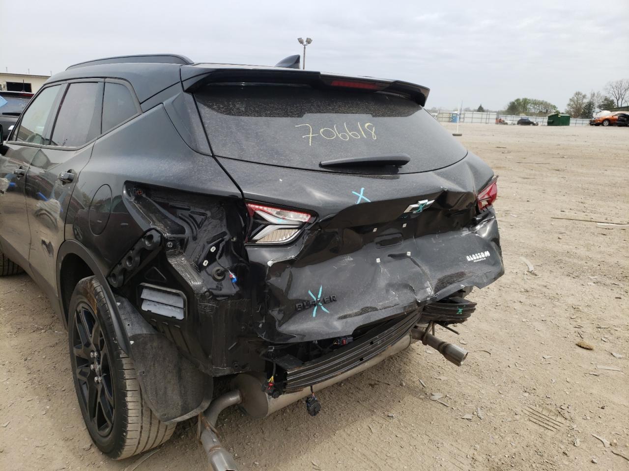 Photo 9 from auction – 2020 CHEVROLET BLAZER 2LT with VIN 3GNKBCRS3LS706618