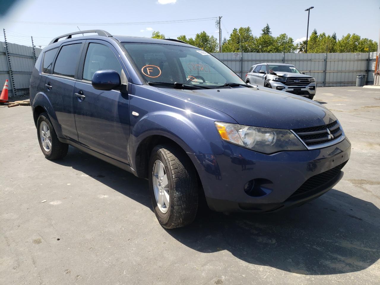 Photo 1 from auction – 2007 MITSUBISHI OUTLANDER with VIN JA4MT31X27U009611
