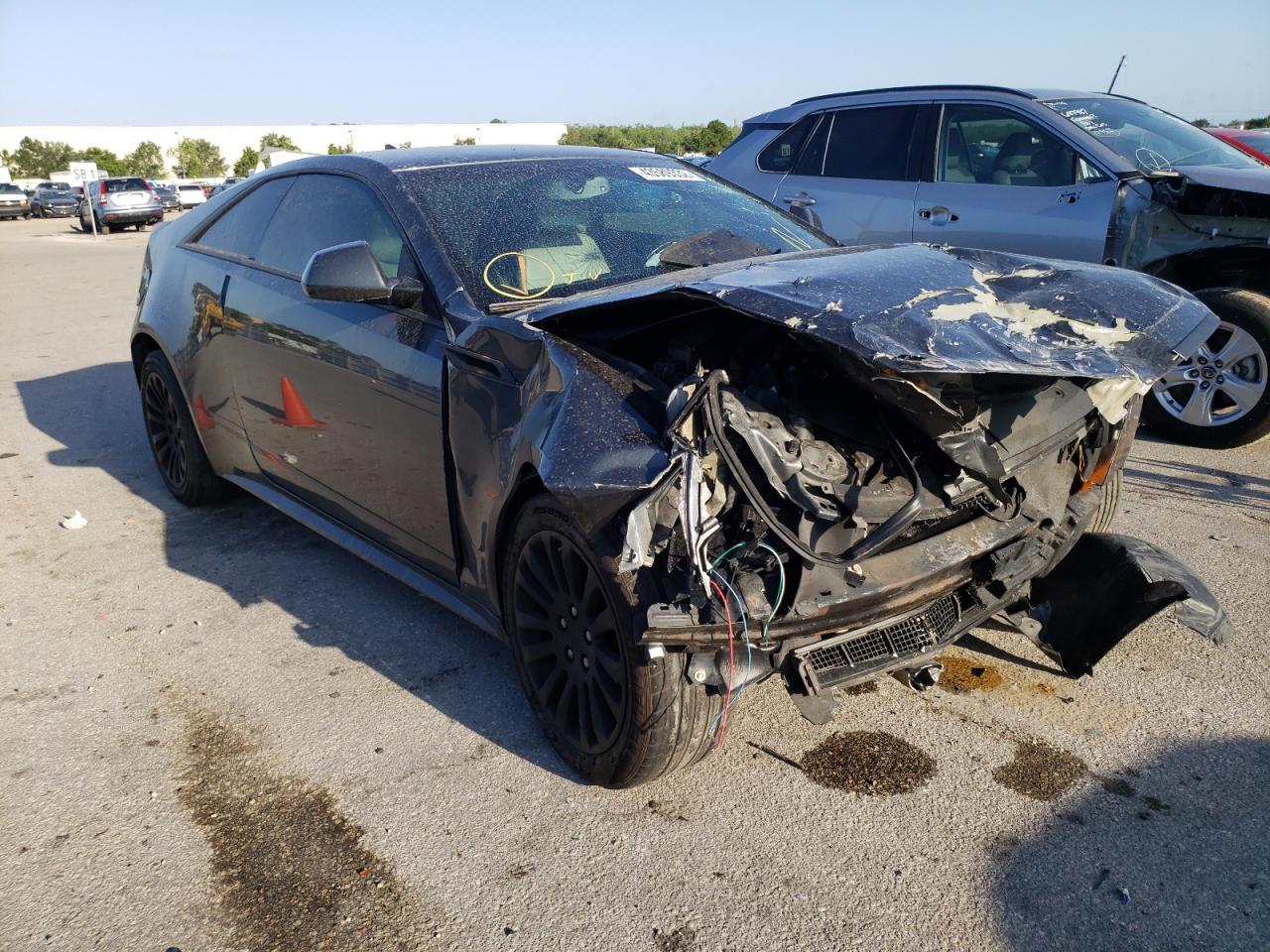 CADILLAC CTS 2012 with VIN 1G6DA1E37C0126032 - Photo from auction