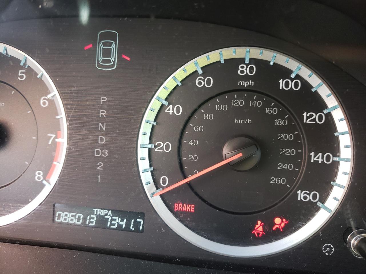 Photo 8 from auction – 2012 HONDA ACCORD LX with VIN 1HGCP2F34CA243252