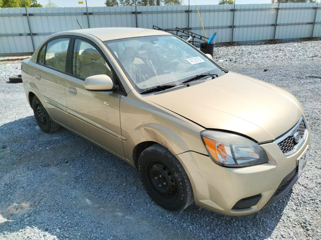 KIA RIO BASE 2011 with VIN KNADH4A36B6912042 - Photo from auction
