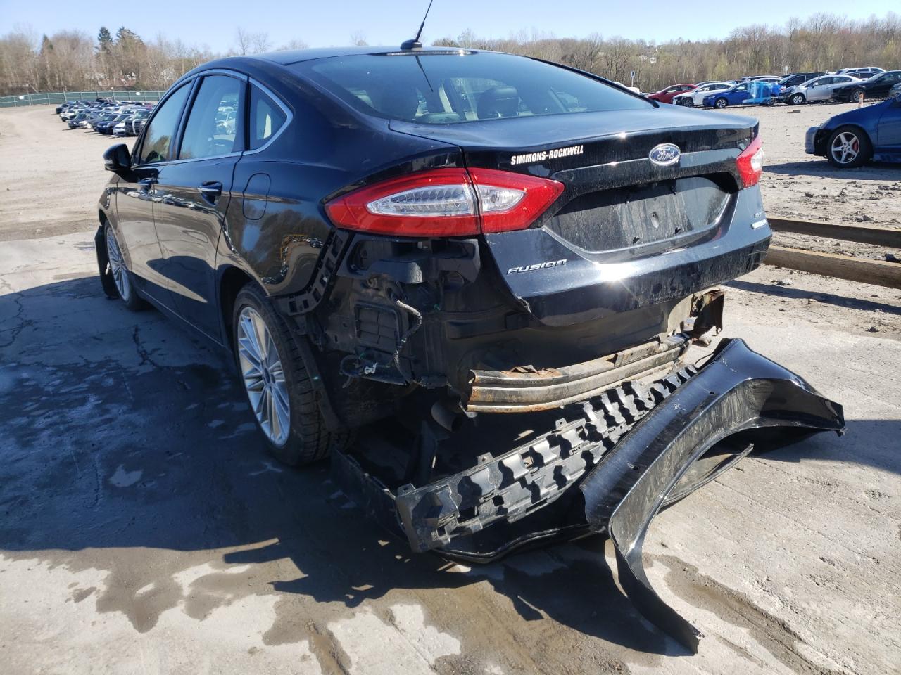 Photo 3 from auction – 2016 FORD FUSION SE with VIN 3FA6P0T98GR167495