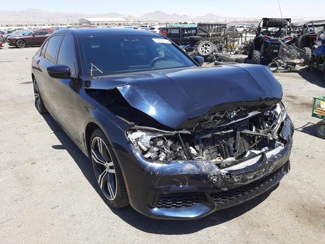 BMW 740 I 2019 with VIN WBA7E2C54KB217929 - Photo from auction
