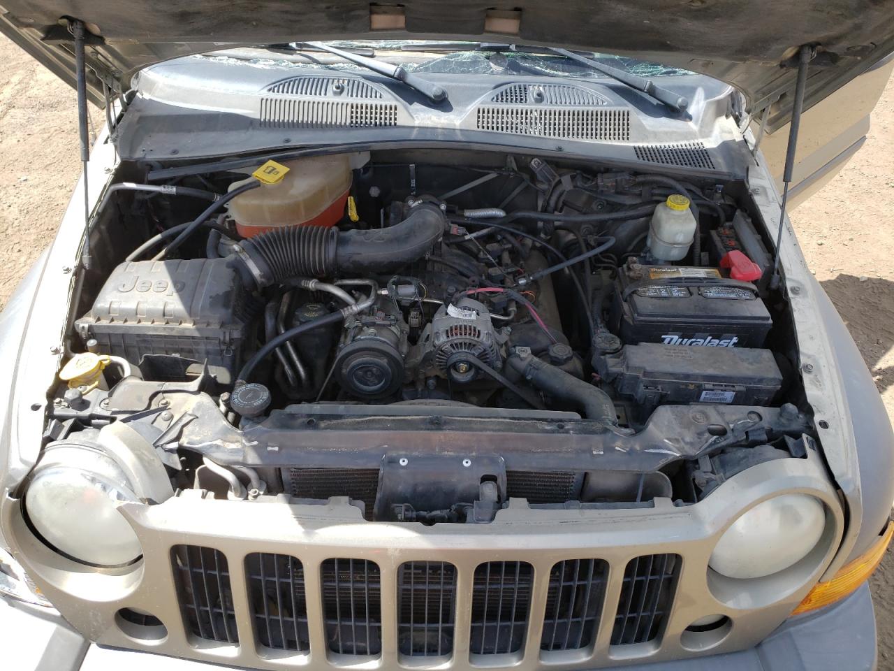 Photo 7 from auction – 2007 JEEP LIBERTY SP with VIN 1J4GL48K87W672327