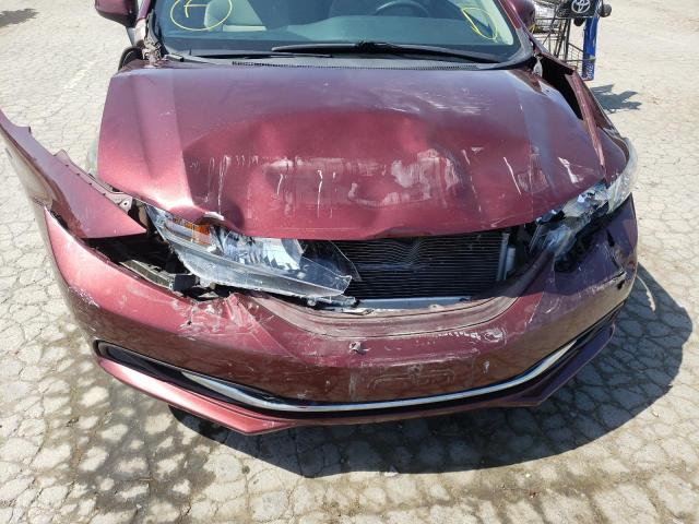 Photo 9 from auction – 2013 HONDA CIVIC LX with VIN 19XFB2F50DE254145