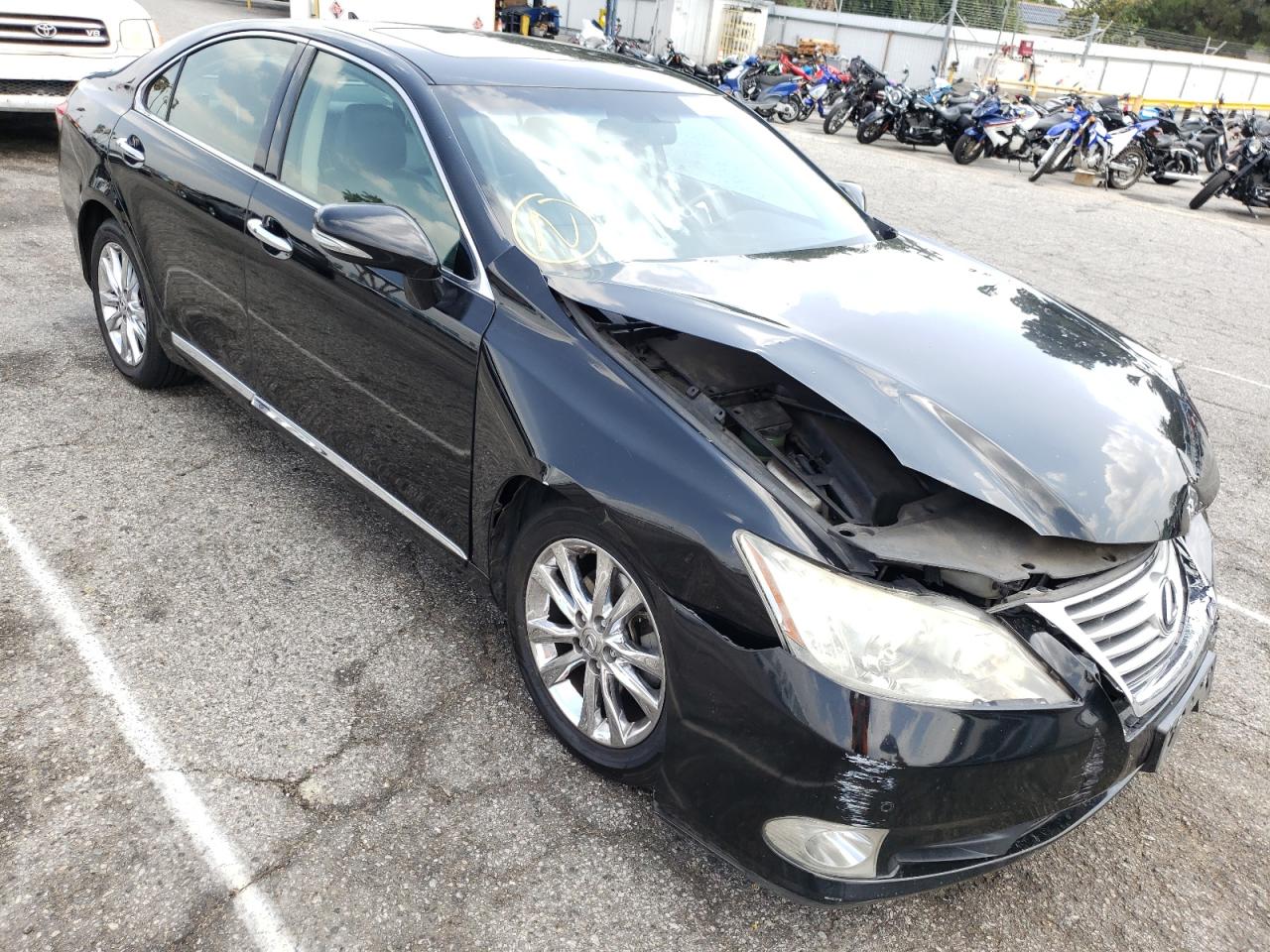 LEXUS ES 350 2010 with VIN JTHBK1EG7A2389058 - Photo from auction