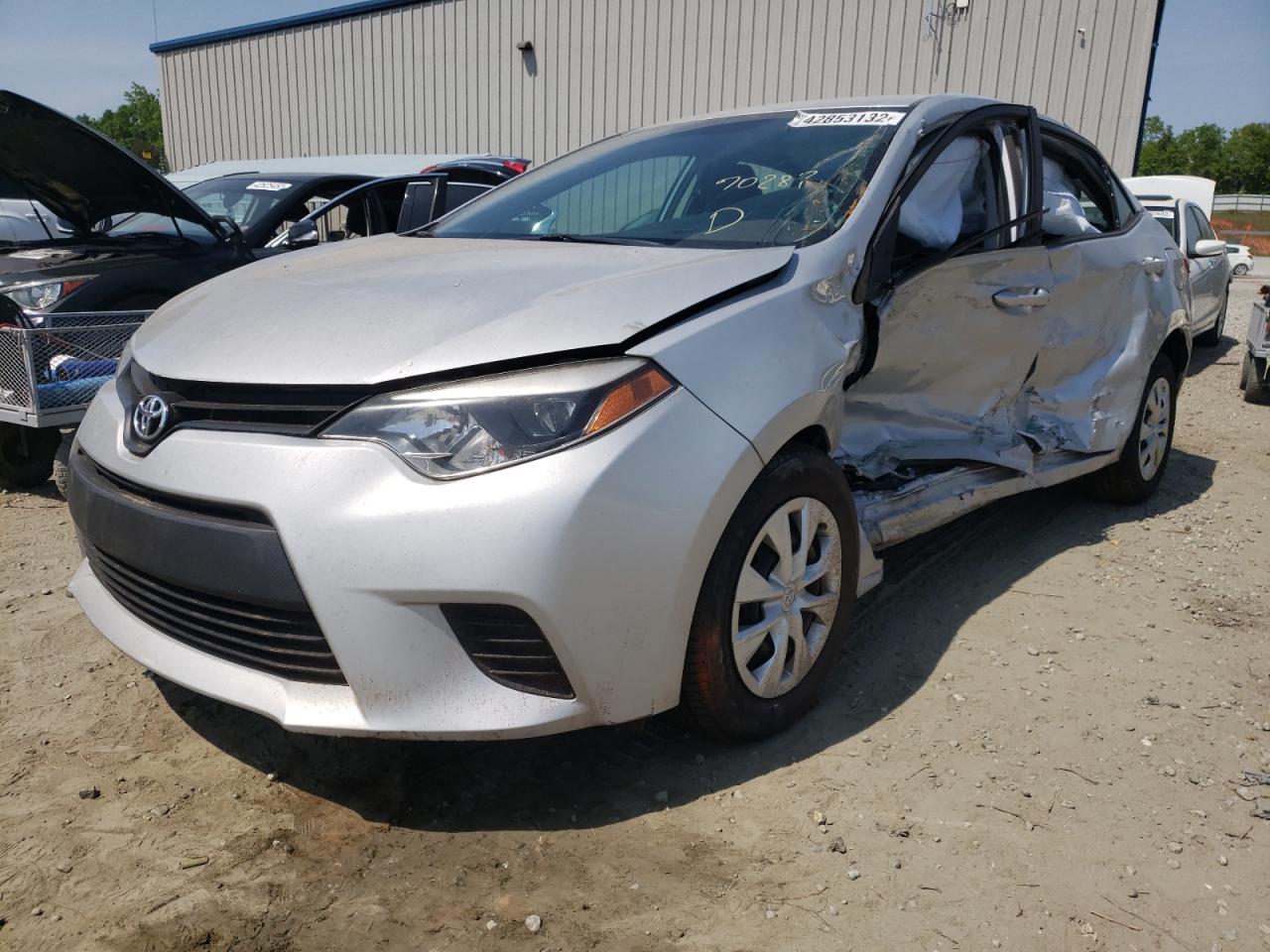 Photo 2 from auction – 2014 TOYOTA COROLLA L with VIN 2T1BURHE4EC151597