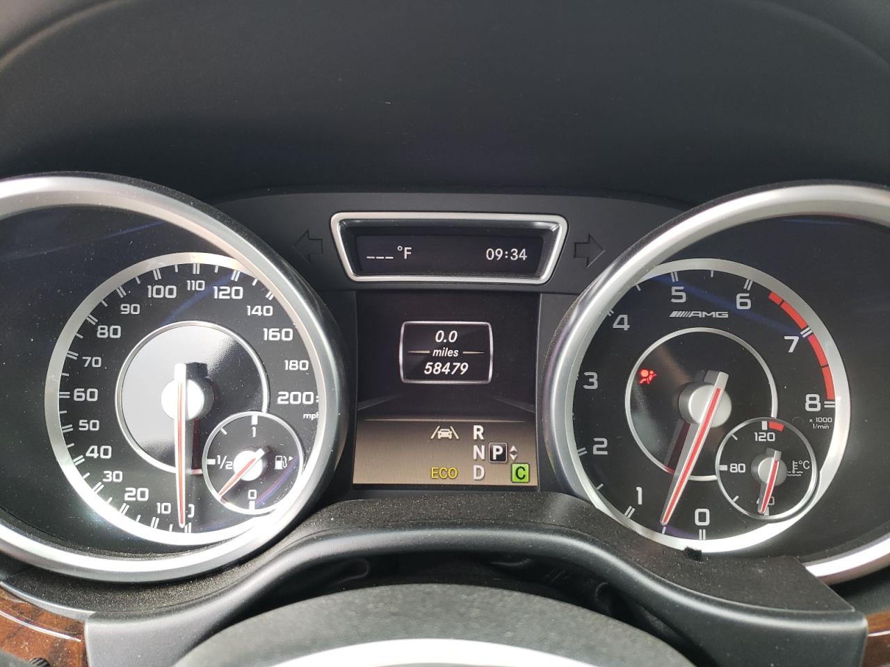 Photo 8 from auction – 2012 MERCEDES-BENZ ML 63 AMG with VIN 4JGDA7EB7CA069215