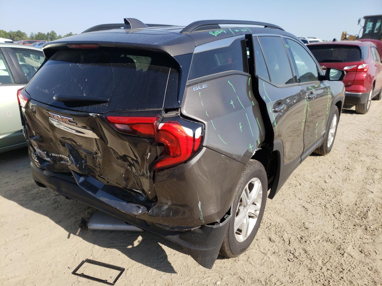 Photo 4 from auction – 2020 GMC TERRAIN SL with VIN 3GKALMEV3LL179329
