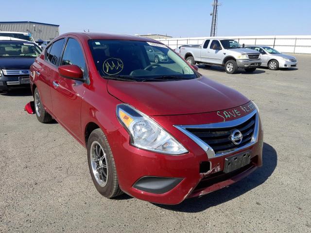 NISSAN VERSA S 2018 with VIN 3N1CN7AP9JL800550 - Photo from auction