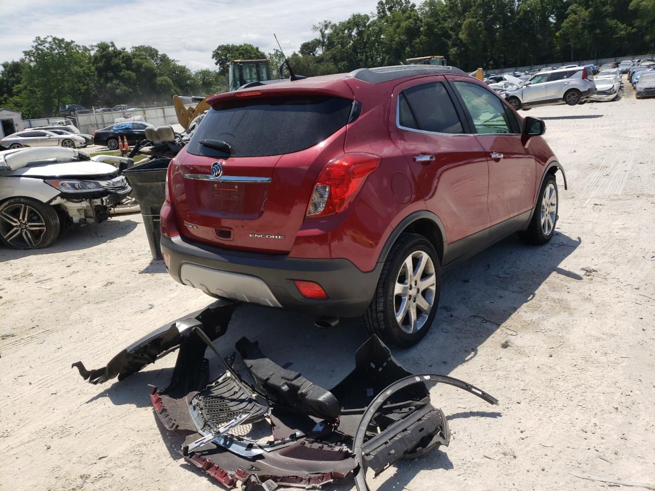 Photo 4 from auction – 2014 BUICK ENCORE with VIN KL4CJCSB4EB603114