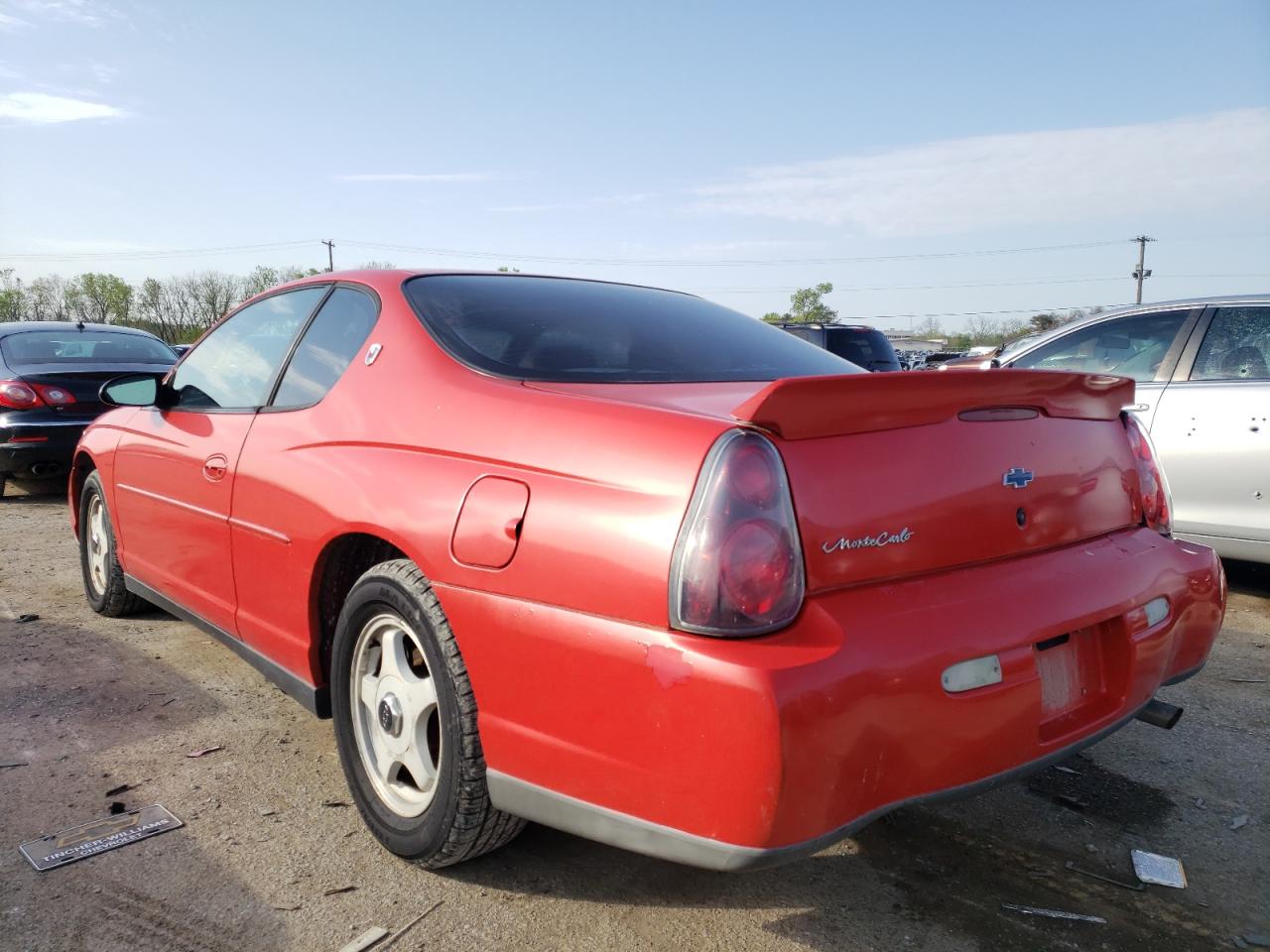 Photo 3 from auction – 2002 CHEVROLET MONTE CARL with VIN 2G1WW15E729172692