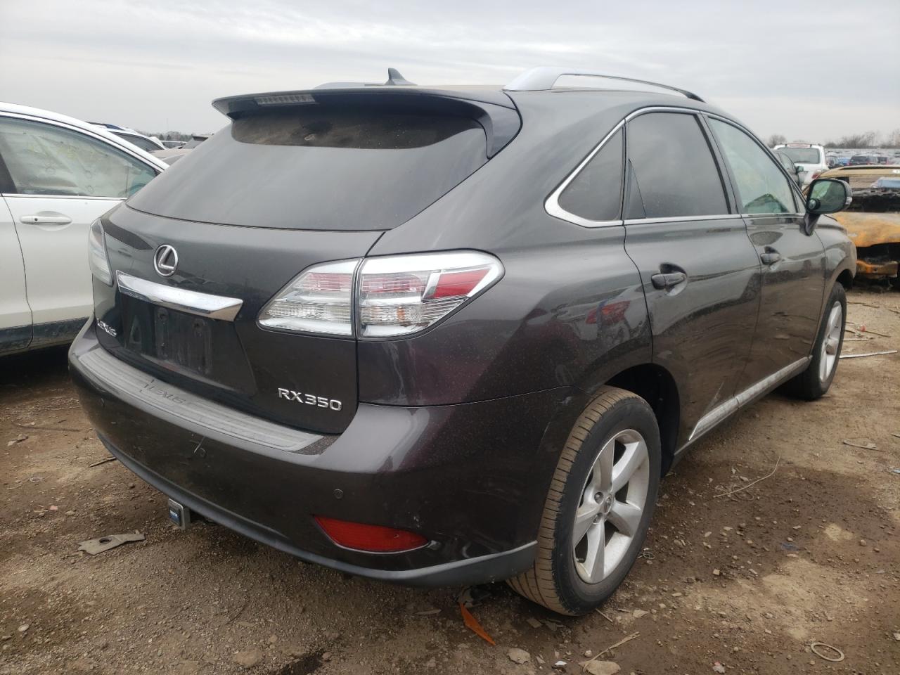 Photo 4 from auction – 2010 LEXUS RX 350 with VIN 2T2BK1BA3AC024603
