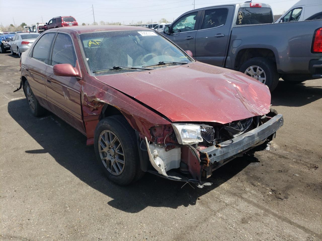 TOYOTA CAMRY CE 2001 with VIN JT2BF22K110297520 - Photo from auction