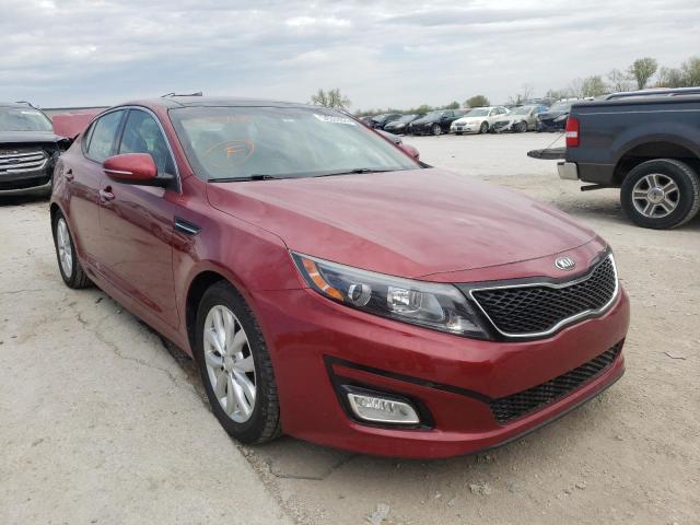 KIA OPTIMA EX 2014 with VIN 5XXGN4A78EG275401 - Photo from auction