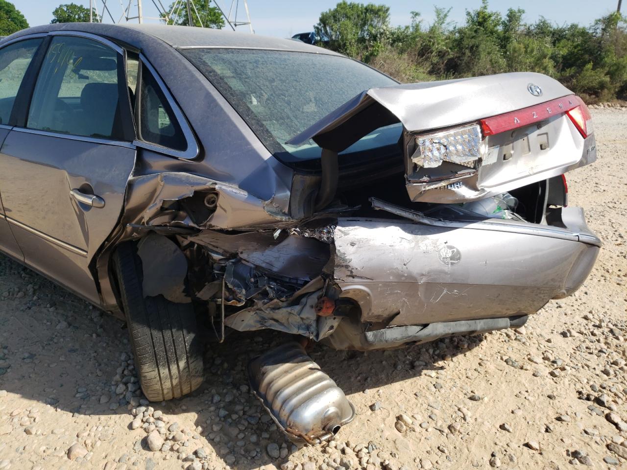Photo 9 from auction – 2006 HYUNDAI AZERA SE with VIN KMHFC46F56A047673