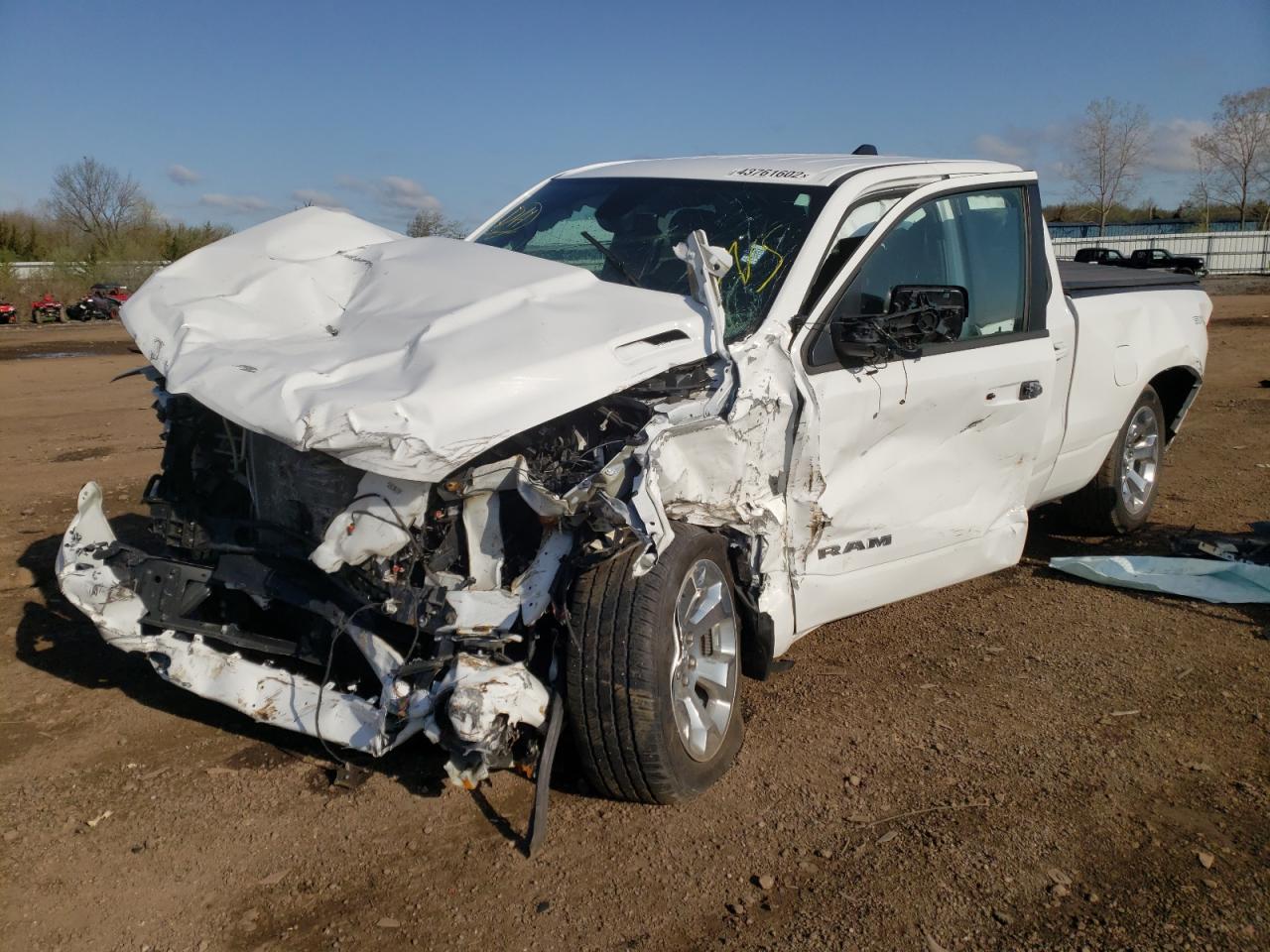 Photo 2 from auction – 2019 RAM 1500 BIG H with VIN 1C6SRFBT2KN924364