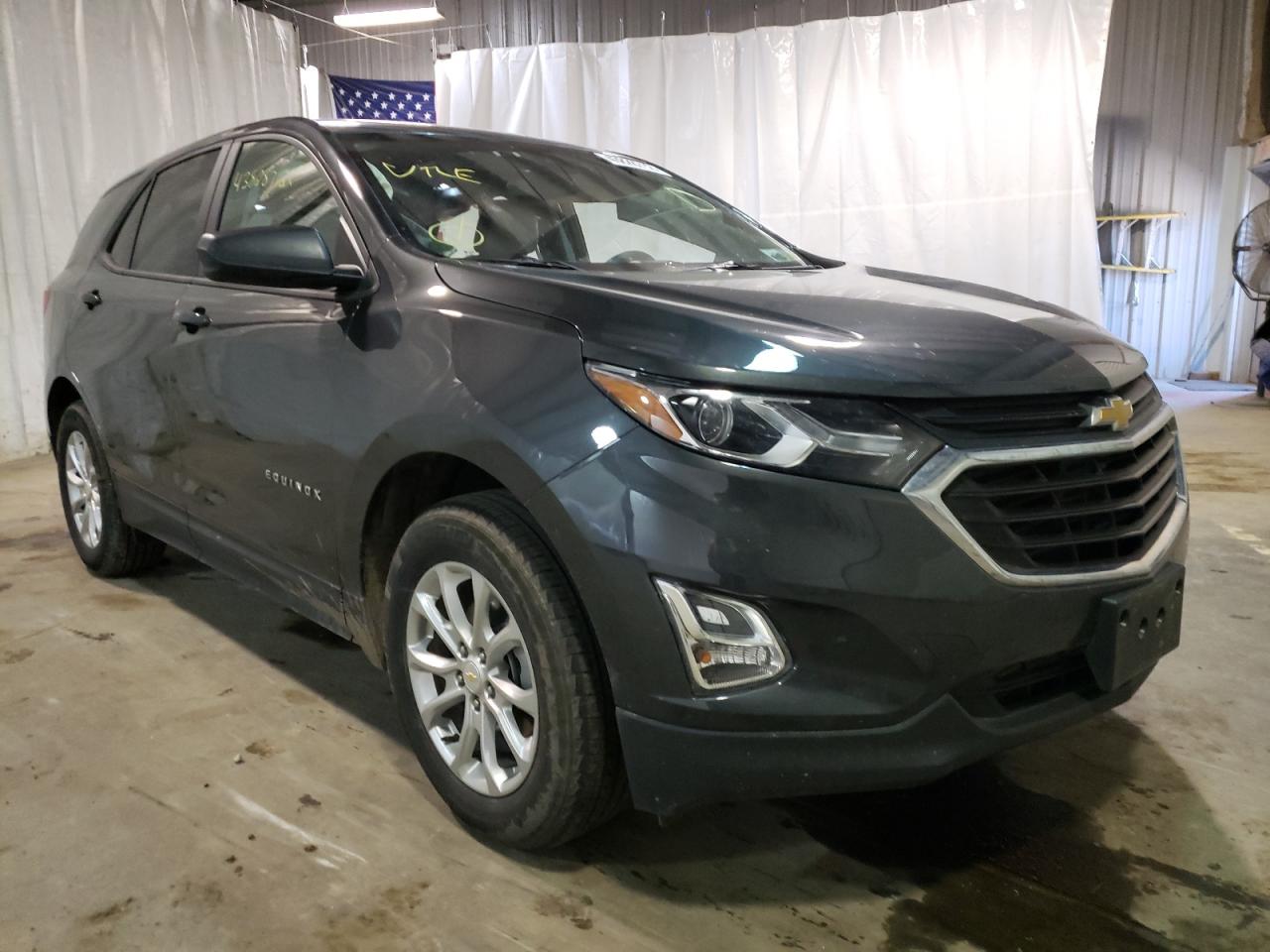 CHEVROLET EQUINOX LS 2021 with VIN 2GNAXHEV1M6105850 - Photo from auction