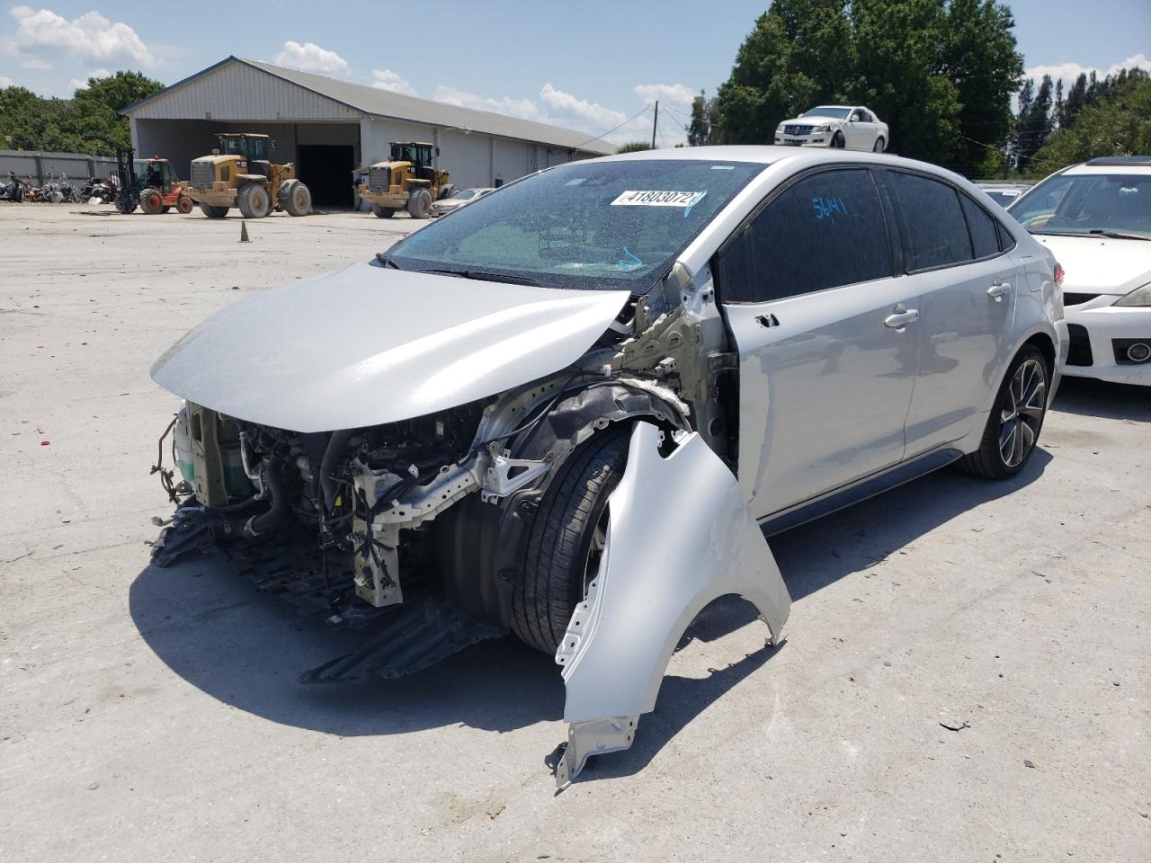 Photo 2 from auction – 2020 TOYOTA COROLLA SE with VIN 5YFS4RCE7LP009488