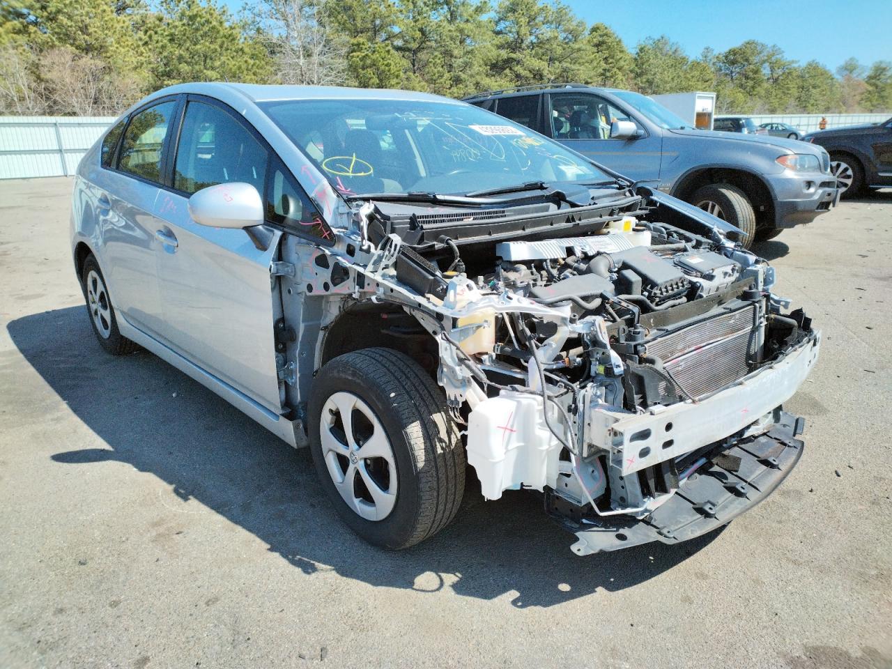 TOYOTA PRIUS 2013 with VIN JTDKN3DU7D5674017 - Photo from auction
