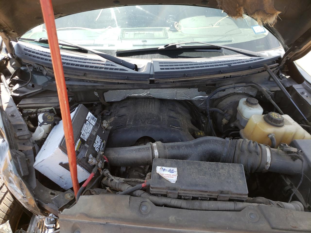 Photo 7 from auction – 2012 FORD F150 SUPER with VIN 1FTFW1CT3CKE31560