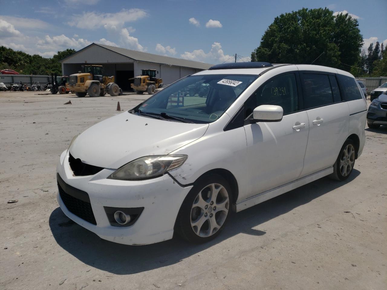 Photo 2 from auction – 2010 MAZDA 5 with VIN JM1CR2W31A0382766