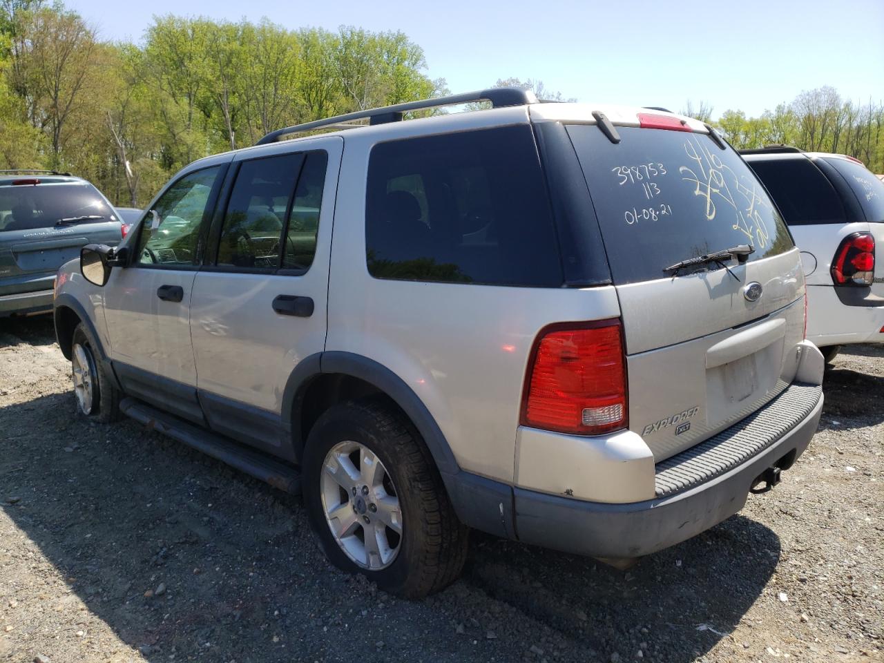 Photo 3 from auction – 2003 FORD EXPLORER X with VIN 1FMZU73W63ZB59704