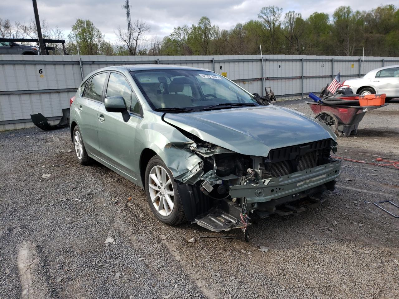 SUBARU IMPREZA PR 2014 with VIN JF1GPAC63E8247382 - Photo from auction