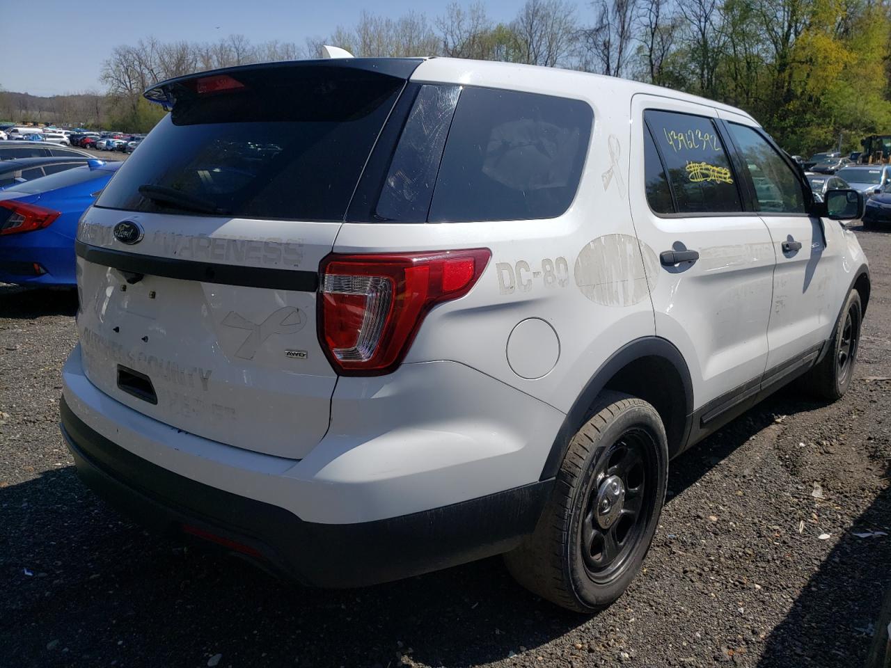 Photo 4 from auction – 2017 FORD EXPLORER P with VIN 1FM5K8AR8HGB65000