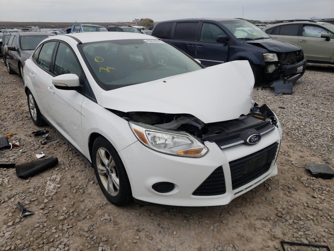FORD FOCUS SE 2013 with VIN 1FADP3F26DL172020 - Photo from auction
