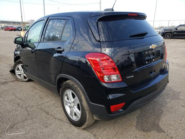 Photo 3 from auction – 2019 CHEVROLET TRAX LS with VIN 3GNCJKSB2KL196850