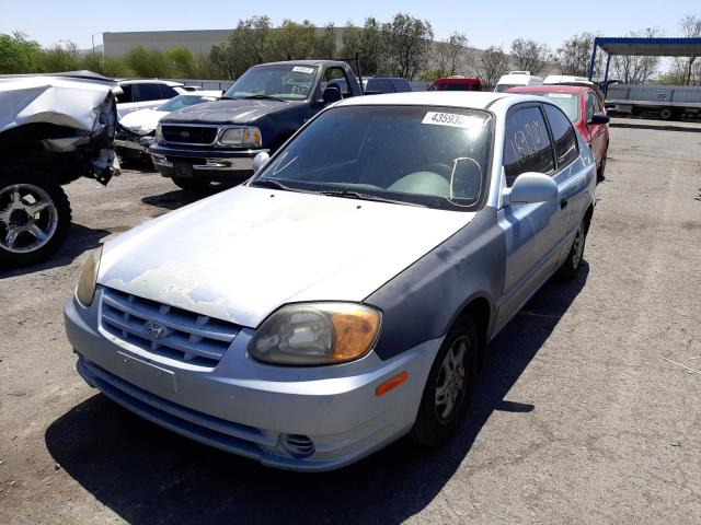 Photo 2 from auction – 2003 HYUNDAI ACCENT GL with VIN KMHCG35C93U275131
