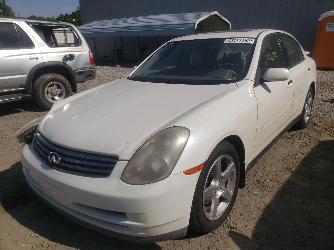 Photo 2 from auction – 2003 INFINITI G35 with VIN JNKCV51E23M020557