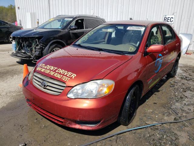 Photo 2 from auction – 2003 TOYOTA COROLLA with VIN 1NXBR32E33Z120411
