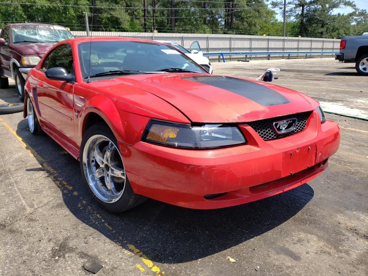 FORD MUSTANG 2002 with VIN 1FAFP40402F218428 - Photo from auction