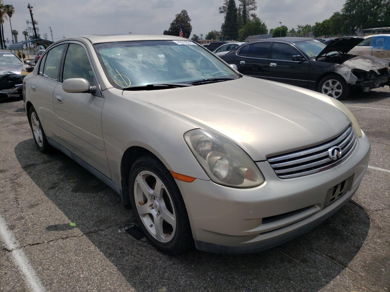 INFINITI G35 2004 with VIN JNKCV51E94M613494 - Photo from auction