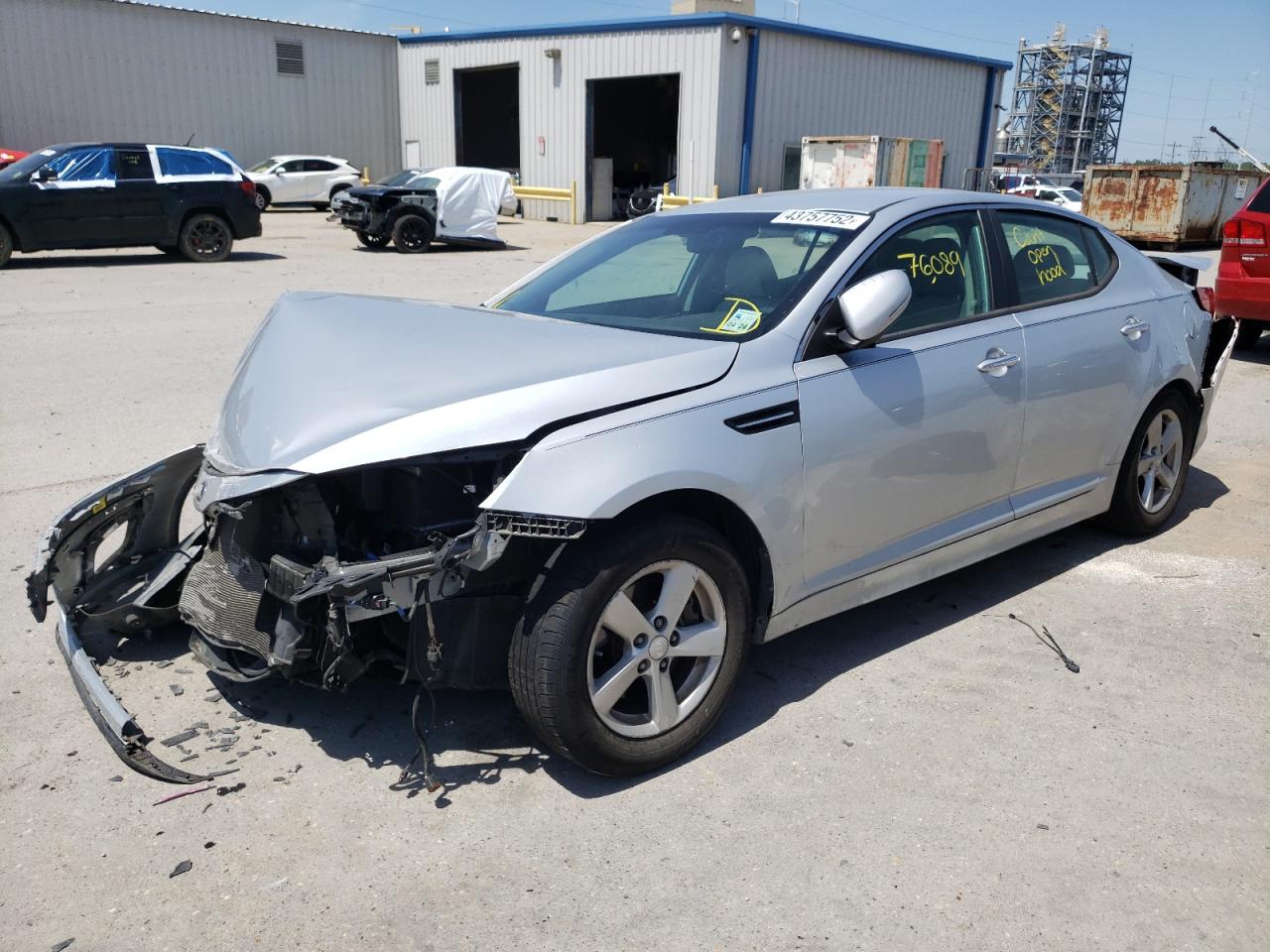 Photo 2 from auction – 2015 KIA OPTIMA LX with VIN 5XXGM4A70FG434495