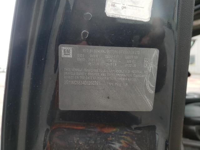 Photo 10 from auction – 2013 CHEVROLET IMPALA LTZ with VIN 2G1WC5E34D1260793