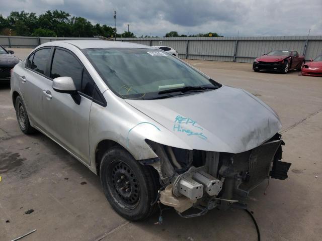HONDA CIVIC LX 2013 with VIN 2HGFB2F50DH562552 - Photo from auction