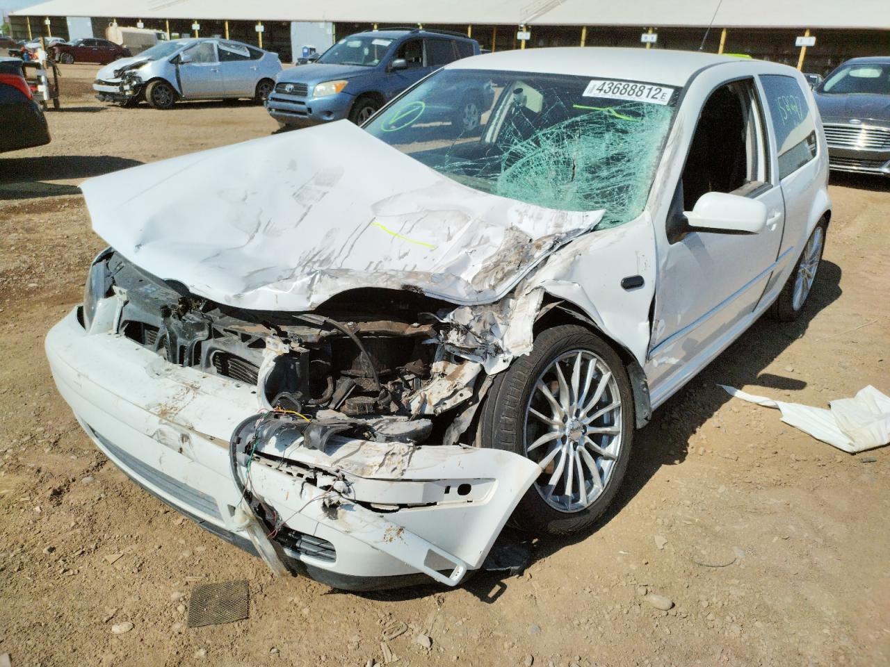 Photo 2 from auction – 2003 VOLKSWAGEN GOLF GL with VIN 9BWBK61J034018014