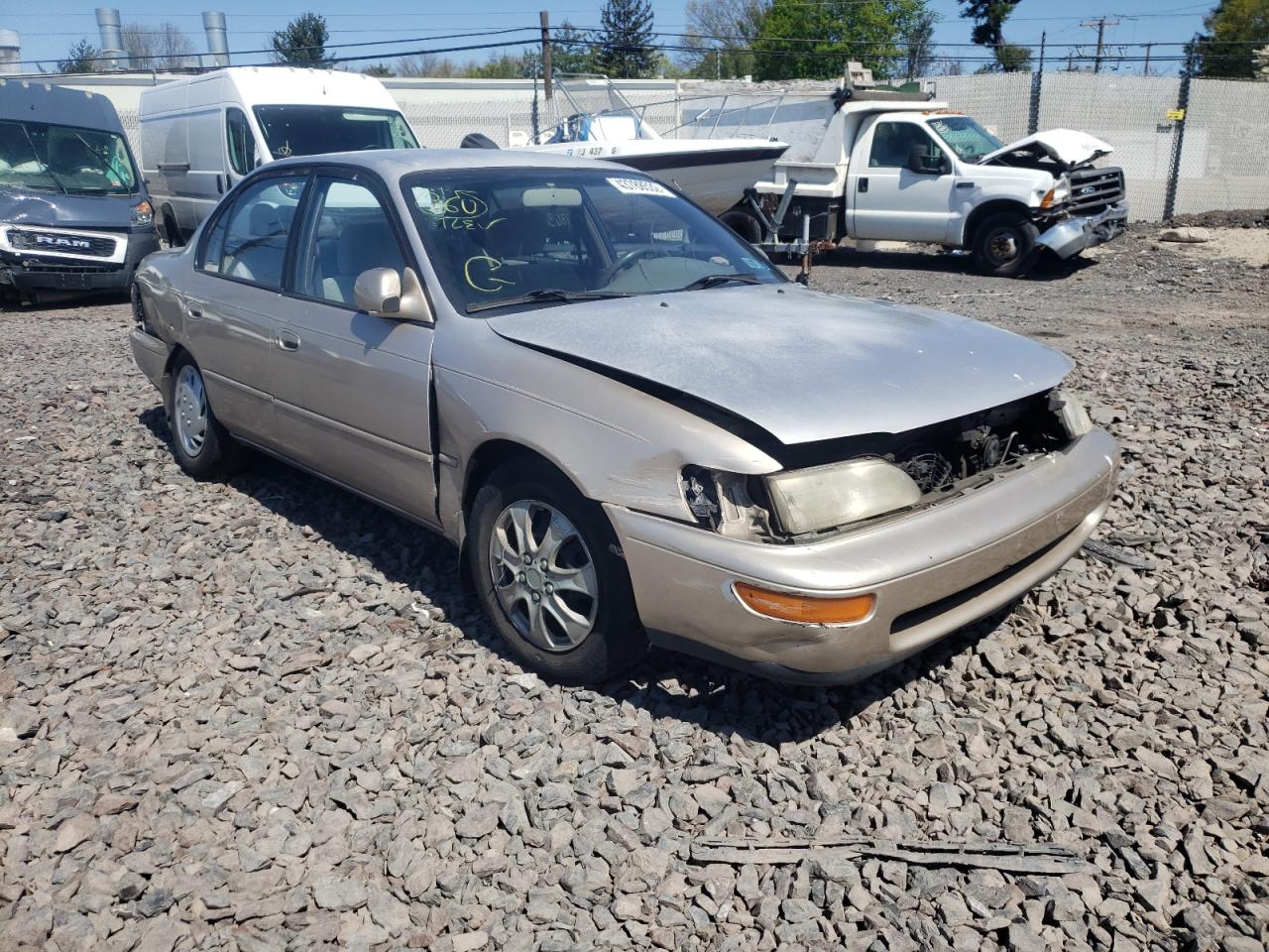 TOYOTA CAROLLA 1997 with VIN 1NXBB02E2VZ511586 - Photo from auction