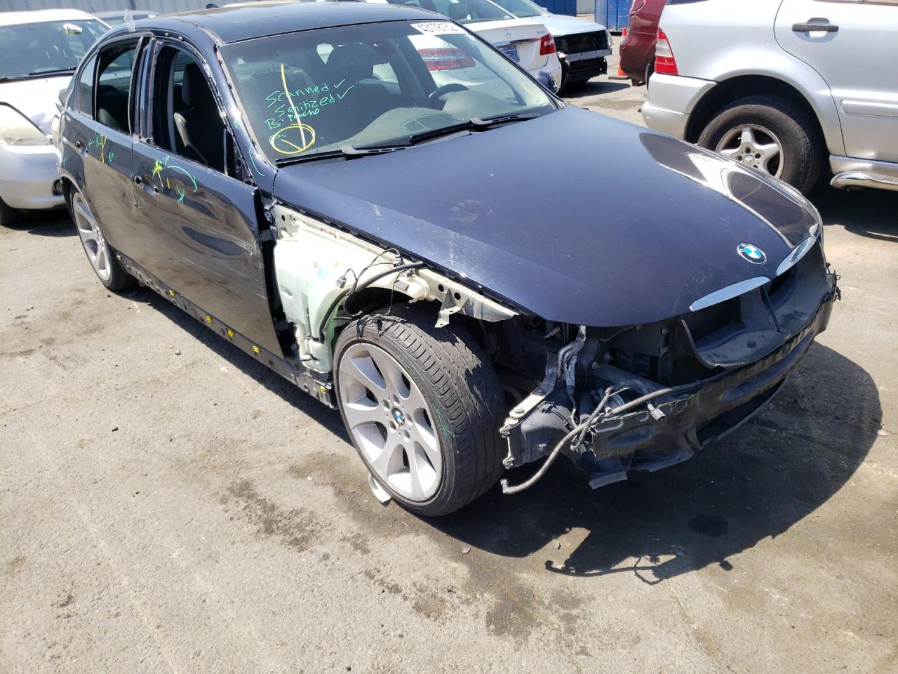 Photo 9 from auction – 2008 BMW 335 I with VIN WBAVB73598KY63540