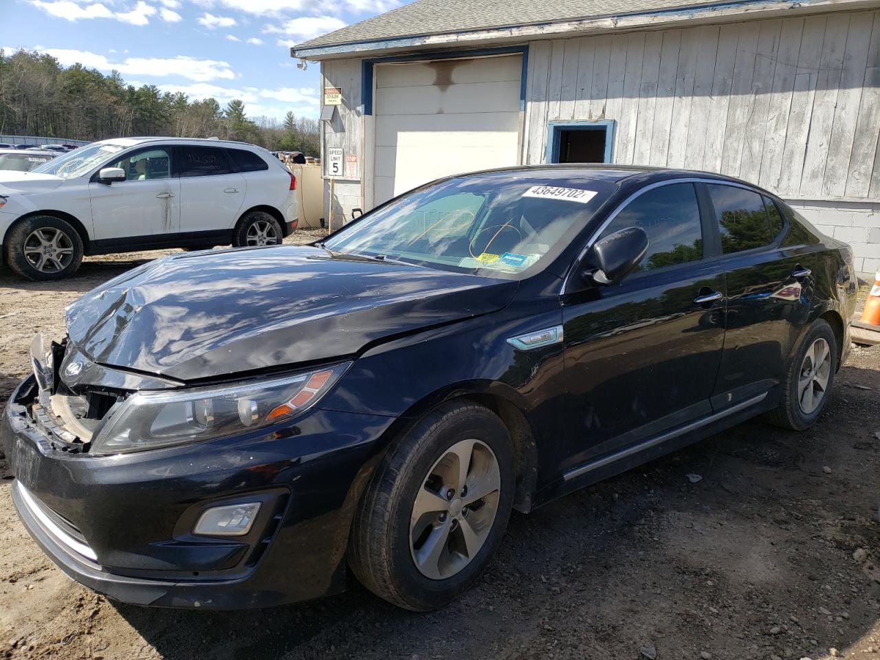 Photo 2 from auction – 2014 KIA OPTIMA HYB with VIN KNAGM4AD0E5064896