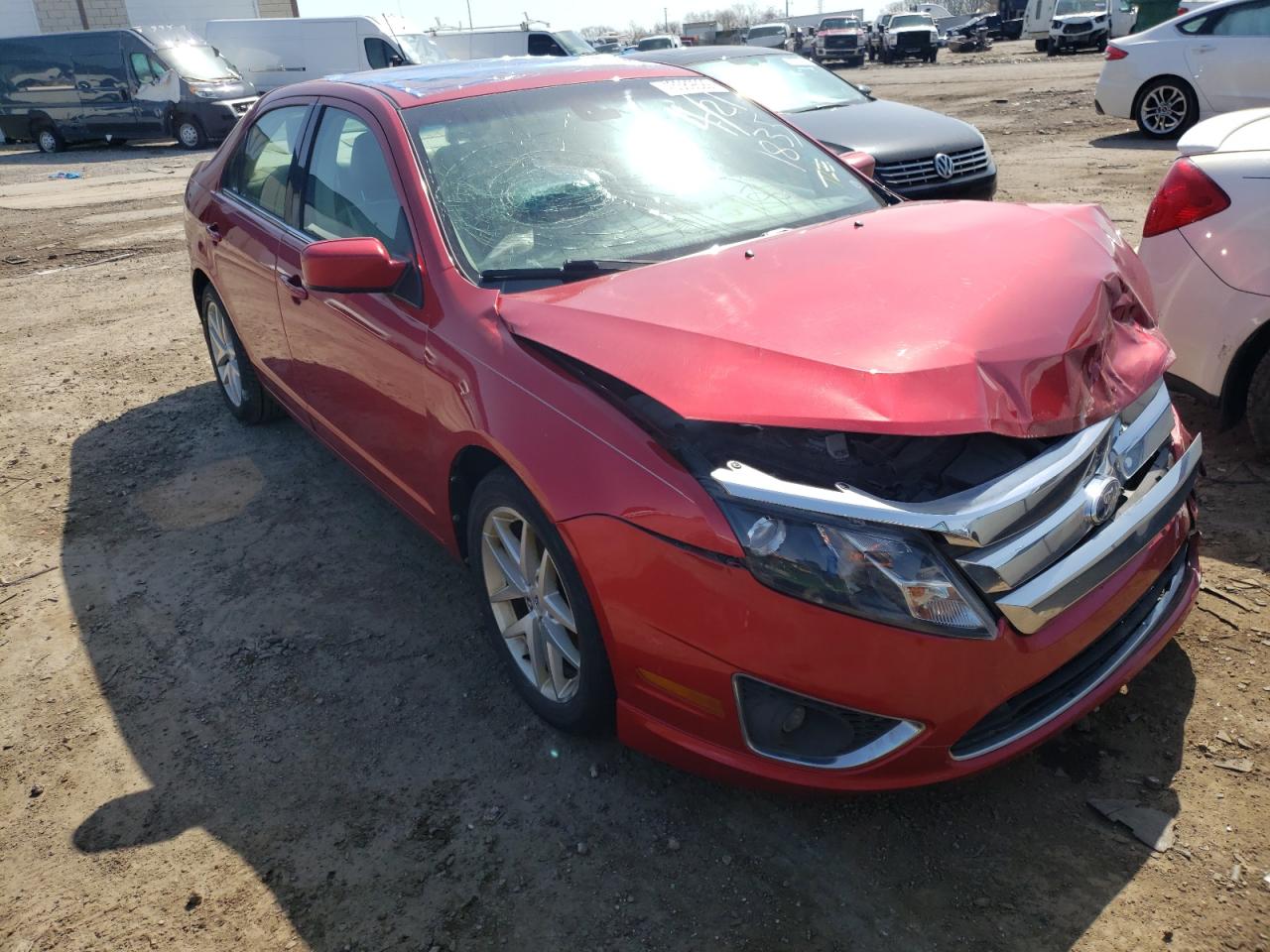 FORD FUSION SEL 2011 with VIN 3FAHP0JA2BR341835 - Photo from auction
