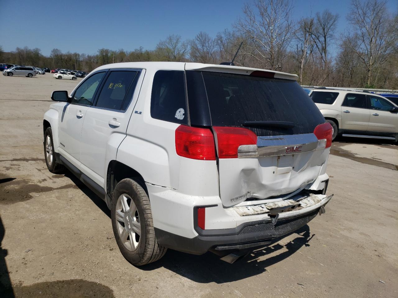 Photo 3 from auction – 2016 GMC TERRAIN SL with VIN 2GKFLSEK2G6344815