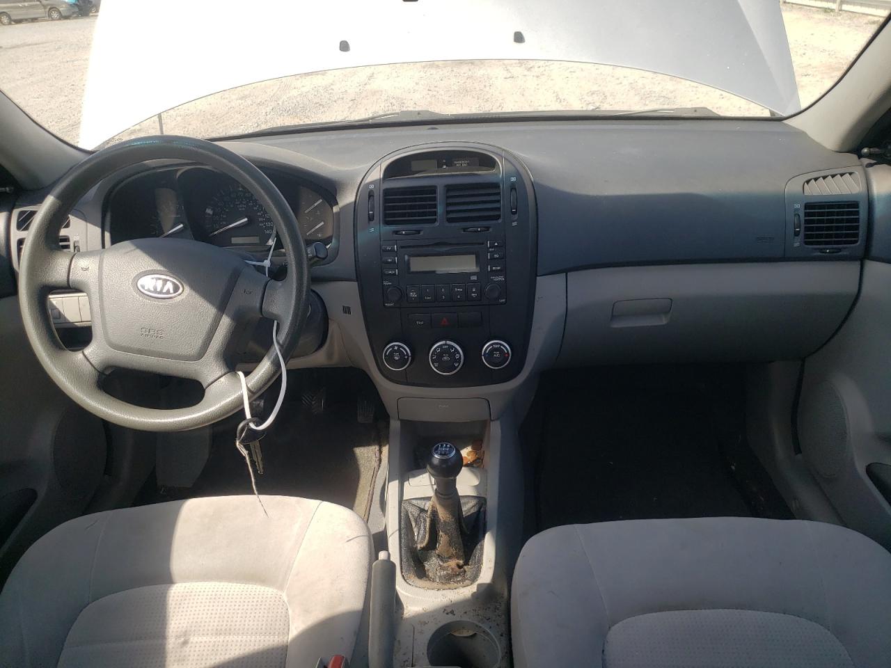 Photo 9 from auction – 2008 KIA SPECTRA EX with VIN KNAFE121885562599