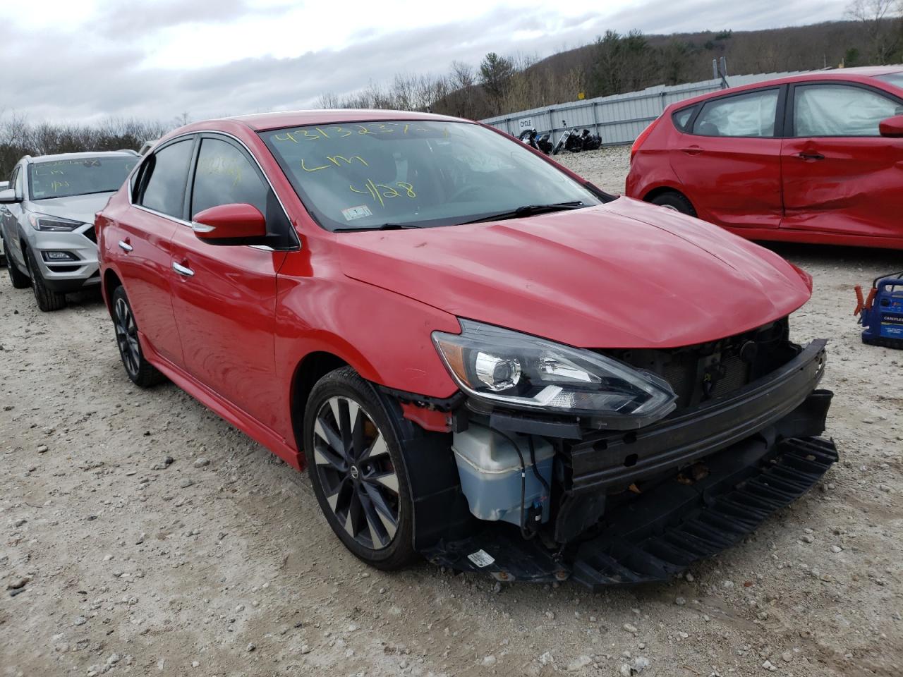 Photo 1 from auction – 2017 NISSAN SENTRA S with VIN 3N1AB7AP3HY232647