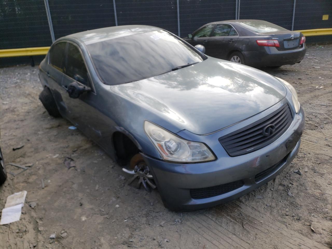 INFINITI G35 2008 with VIN JNKBV61E58M220163 - Photo from auction
