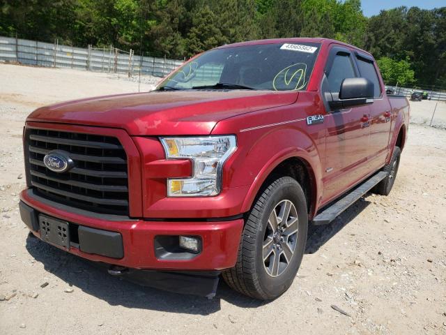 Photo 2 from auction – 2017 FORD F150 SUPER with VIN 1FTEW1EP3HFA22065