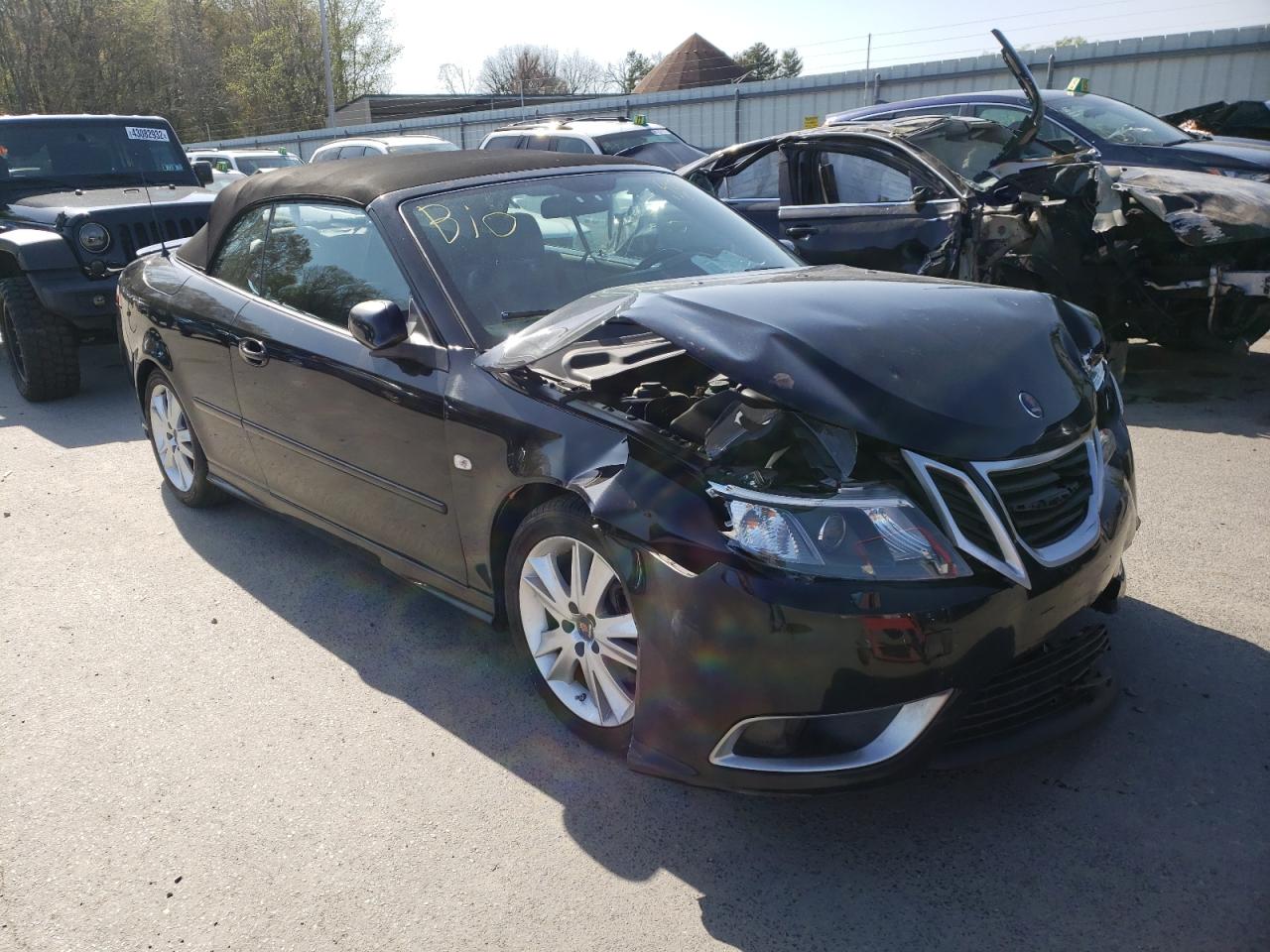 SAAB 9-3 AERO 2008 with VIN YS3FH71U486011601 - Photo from auction